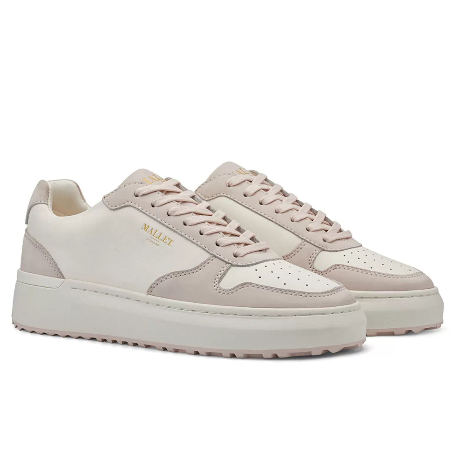 Women Mallet Hoxton^ Hoxton 2.0 Off-White Pink Womens