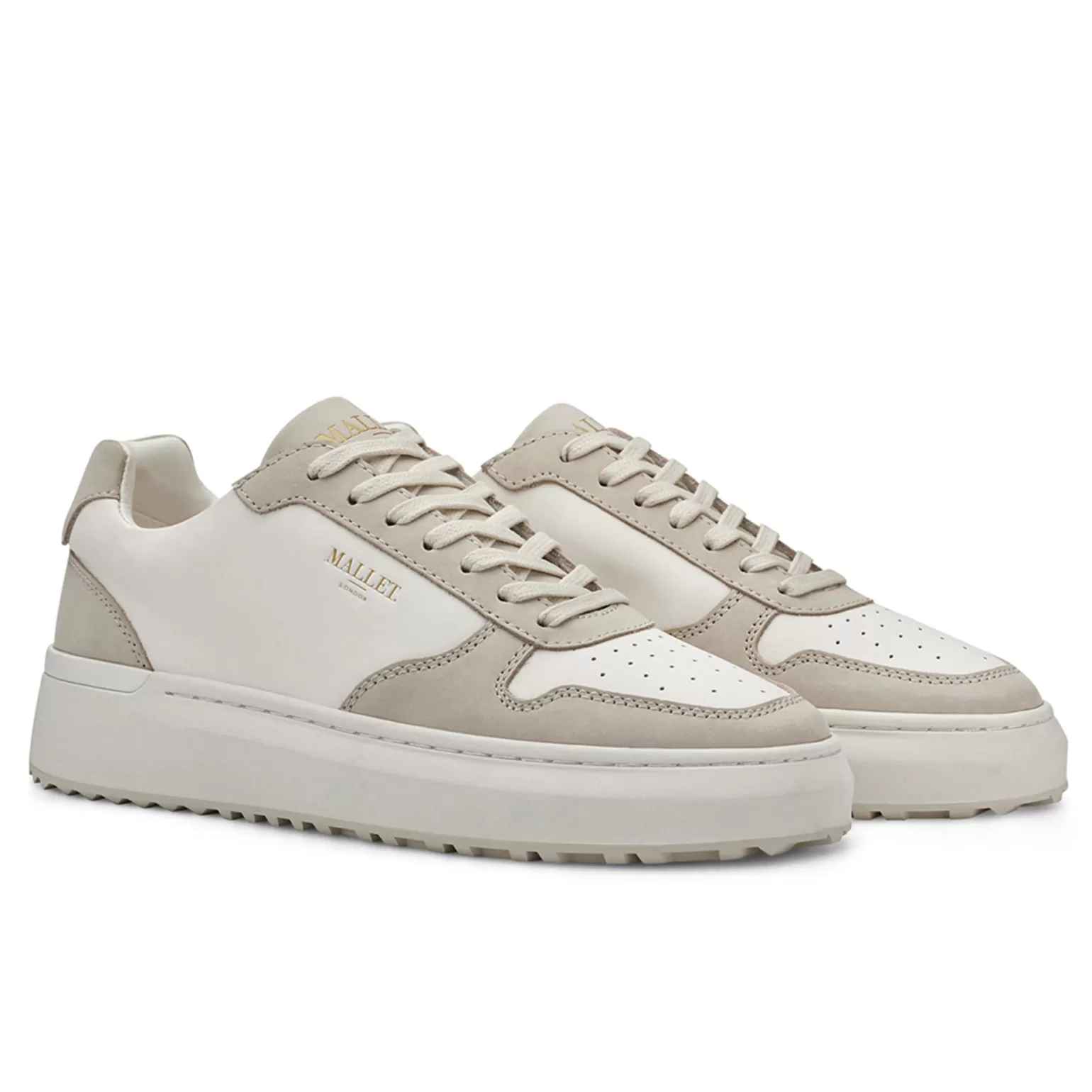 Women Mallet Hoxton^ Hoxton 2.0 Off-White Taupe Womens