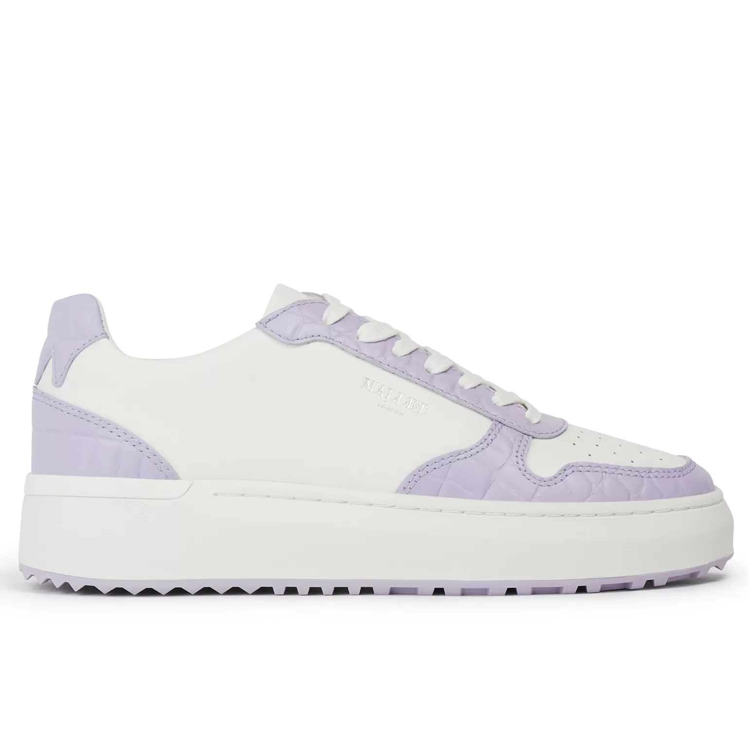 Women Mallet Hoxton^ Hoxton 2.0 White Parma Croc Womens