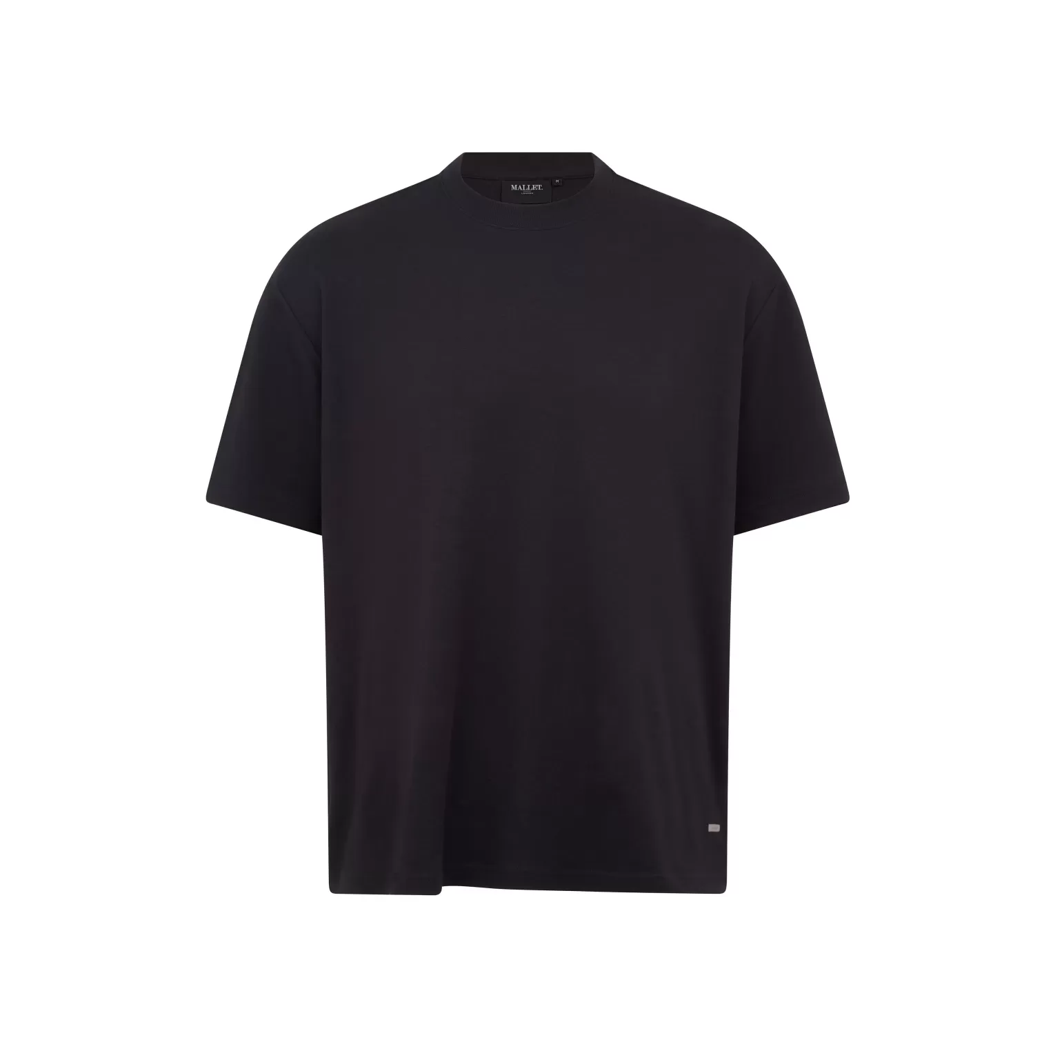 Men Mallet T-Shirts^ Short Sleeve Interlock Tee Black Organic